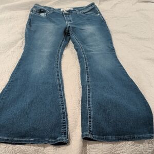 GOGO Flare Women's Jeans in Blue